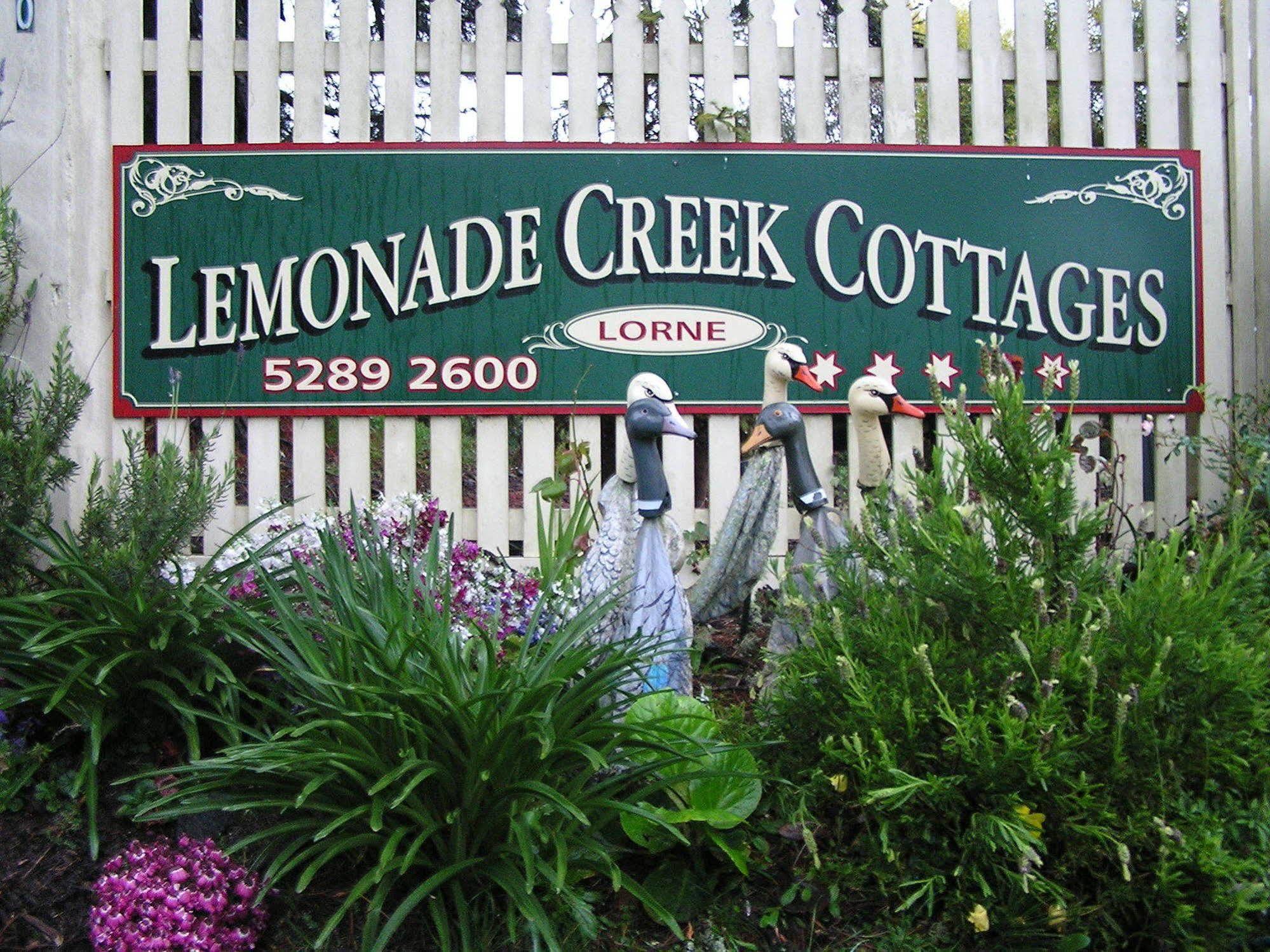 Lemonade Creek Cottages Lorne Exteriör bild